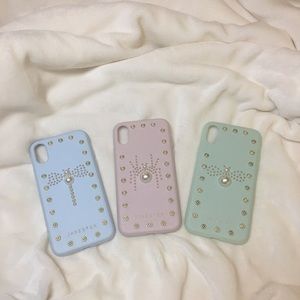 Dragon fly|Spider|bee Pearl Cellphone case |X|